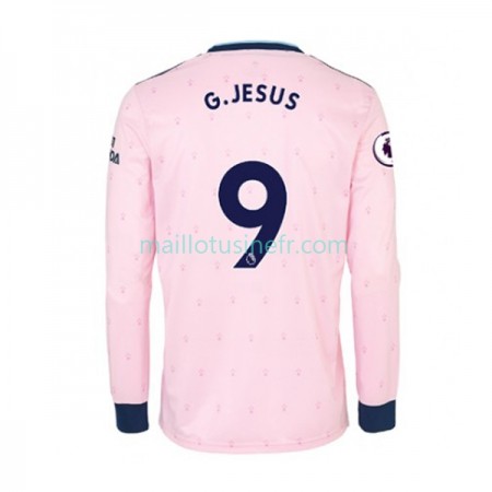 Maillot de Foot Arsenal Gabriel Jesus 9 Troisième 2022-23 Manches Longues Maillot de Foot Arsenal Gabriel Jesus 9 Troisième 2022-23 Manches Longues
